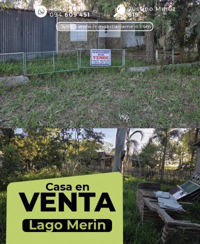 Casa en Venta en Lago Merín, Cerro Largo