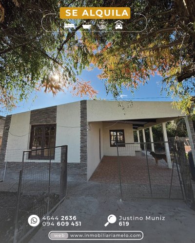 Casa en Alquiler en Melo, Cerro Largo