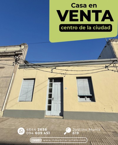 Casa en Venta en CENTRO, Melo, Cerro Largo