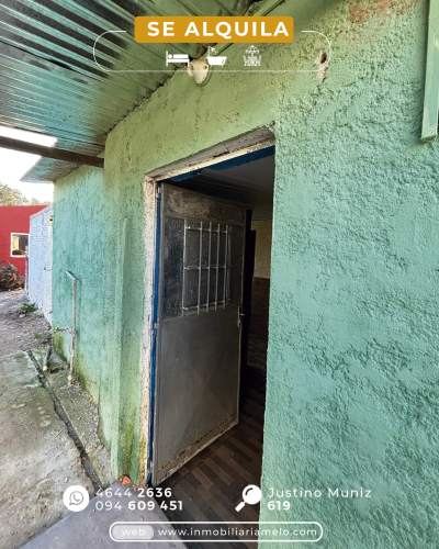 Casa en Alquiler en Melo, Cerro Largo