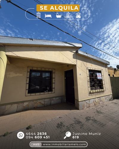 Casa en Alquiler en Melo, Cerro Largo
