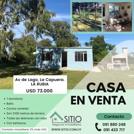 Casa en Venta en La Capuera, Maldonado