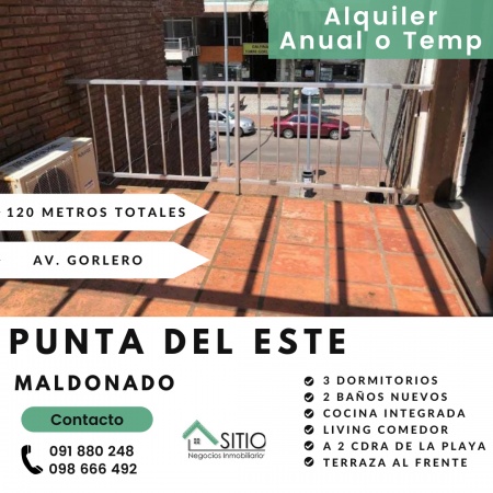 Apartamentos en Alquiler en Punta del Este, Maldonado