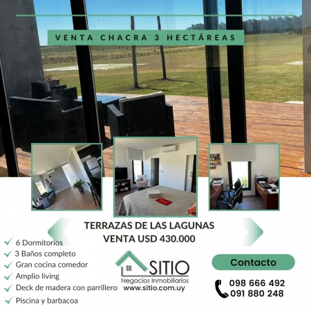 Campo / Chacra en Venta en Canelones, Canelones