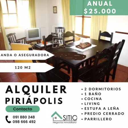 Casa en Alquiler en Piriápolis, Maldonado