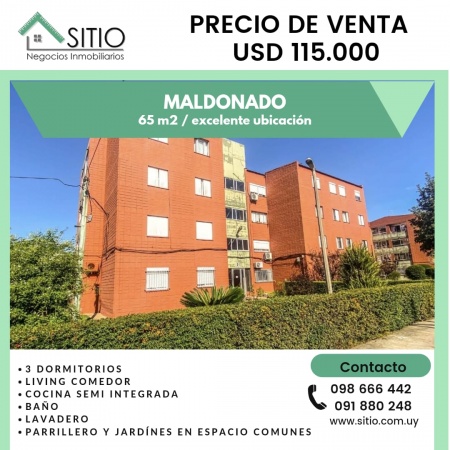 Apartamentos en Venta en Maldonado