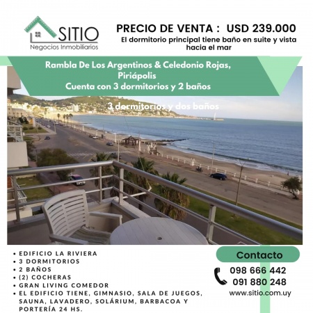 Apartamentos en Venta en Piriápolis, Maldonado