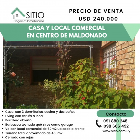 Casas en Venta en Maldonado, Maldonado