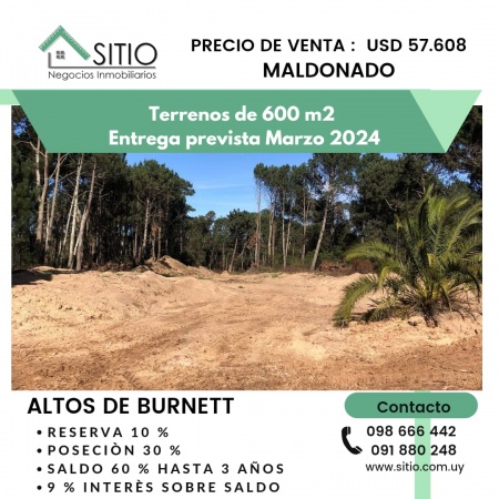 Terrenos en Venta en Ciudad de la Costa, Canelones