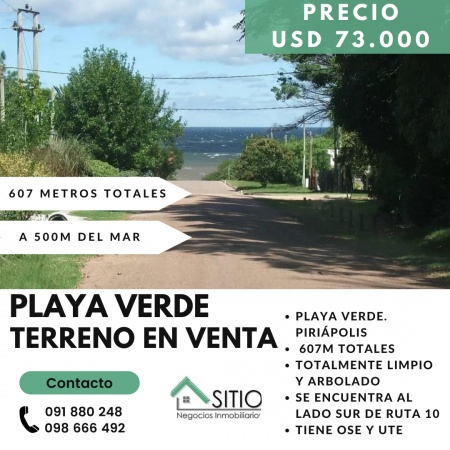 Terrenos en Venta en Playa Verde, Maldonado