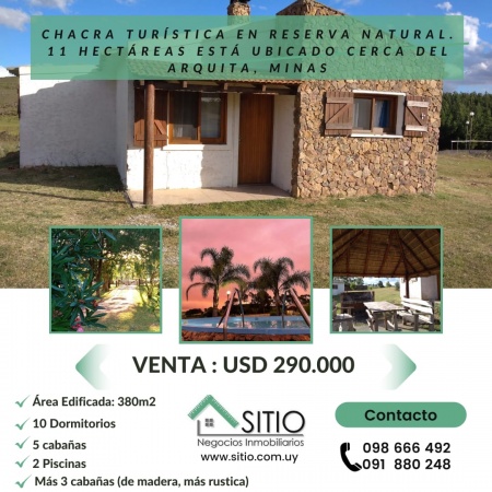 Campo / Chacra en Venta en Minas, Lavalleja