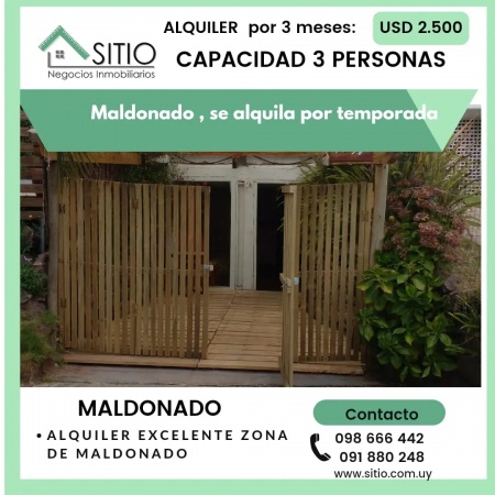 Casas en Alquiler Turístico en Maldonado, Maldonado