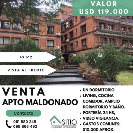 Apartamentos en Venta en Maldonado