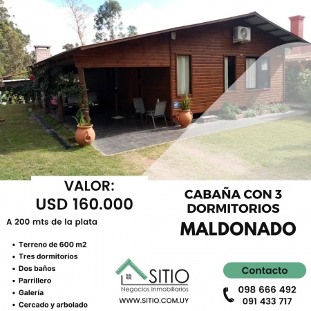 Casas en Venta en Maldonado, Maldonado