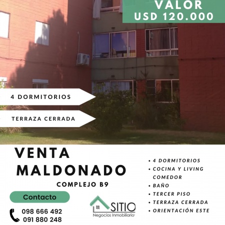 Apartamentos en Venta en Maldonado
