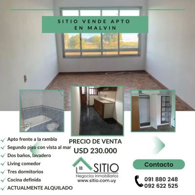 Casas en Venta en Malvín, Montevideo