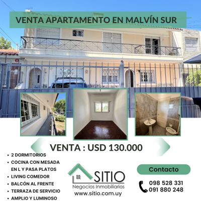 Apartamento en Venta en Malvín, Montevideo