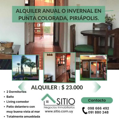 Casas en Alquiler,  Alquiler Turístico en Piriápolis, Maldonado