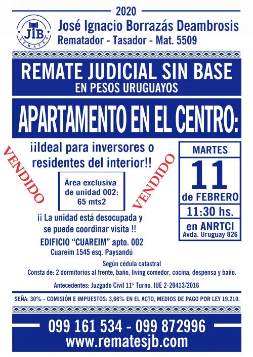 APARTAMENTO EN EL CENTRO